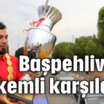 Başpehlivana görkemli karşılama