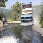 Büyükşehir'den Manavgat'ta asfalt seferberliği