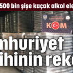 Cumhuriyet tarihinin rekoru