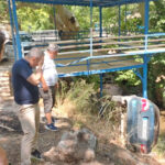 Dereye uçan otomobilde baba-oğul yaralandı