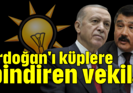 Erdoğan'ı küplere bindiren vekil!