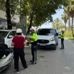 Gazipaşa'da kask denetimi