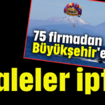 İhaleler iptal