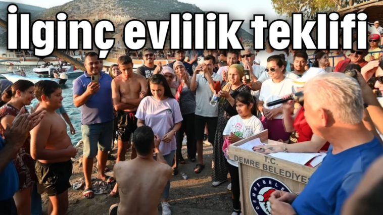 İlginç evlilik teklifi