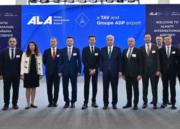 TAV, ALMATI'DA YENİ TERMİNALİ AÇTI