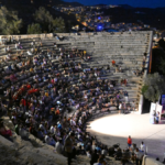 Kaş'ta 2 bin yıllık antik kentte film festivali düzenlendi