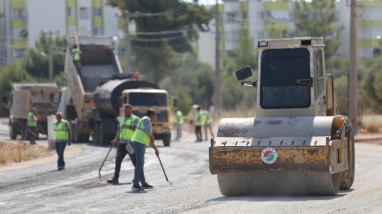 Kepez Belediyesi asfalt sezonunu açtı