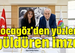 Kocagöz'den yüzleri güldüren imza