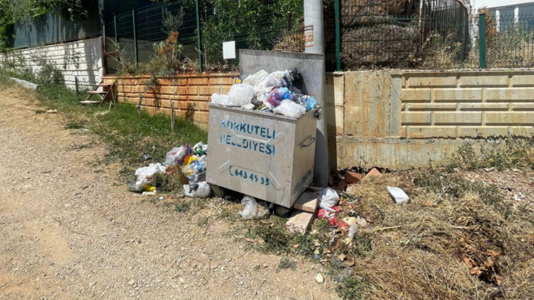 Korkuteli Korucak'ta çöp isyanı