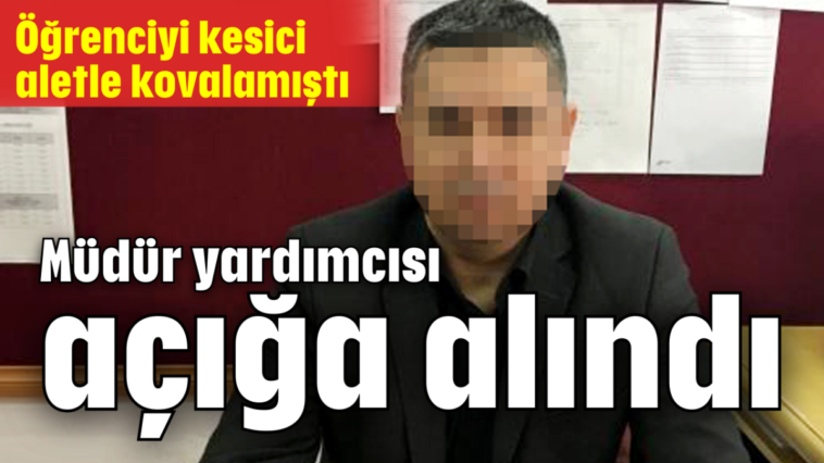 Müdür yardımcısı açığa alındı