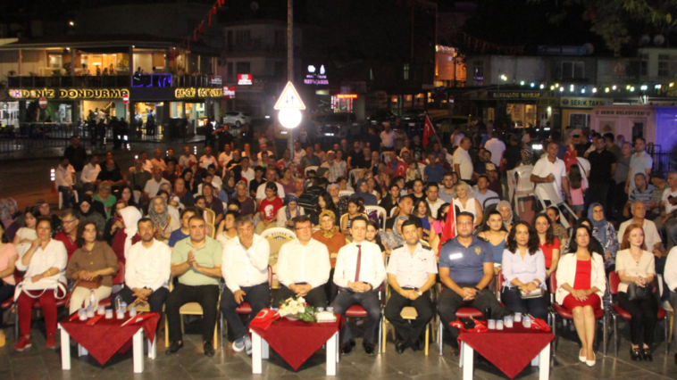 Serik'te 15 Temmuz Demokrasi Yürüyüşü düzenlendi