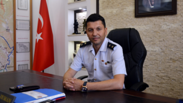 Serik'te Jandarma Komutanı Duman göreve başladı