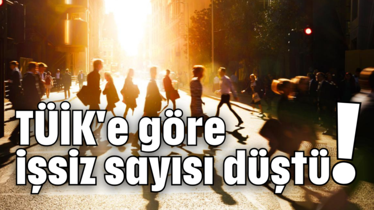 TÜİK'e göre işsiz sayısı düştü!