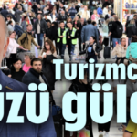 Turizmcinin yüzü güldü