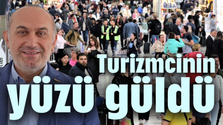 Turizmcinin yüzü güldü