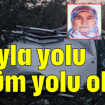 Yayla yolu ölüm yolu oldu