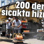 200 derece sıcakta hizmet