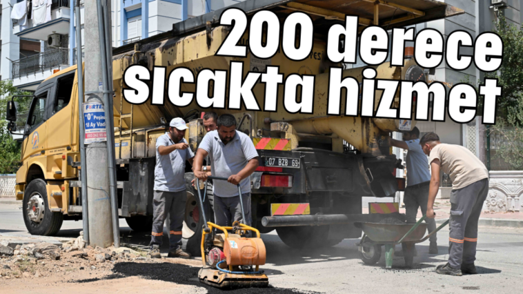 200 derece sıcakta hizmet