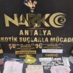 Antalyada 5 ilçede narkotik operasyonu