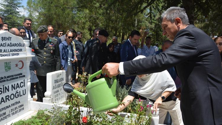 15 Temmuz şehidi Ağaroğlu anıldı