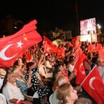 Antalyada 15 Temmuz Demokrasi ve Milli Birlik Günü coşkusu