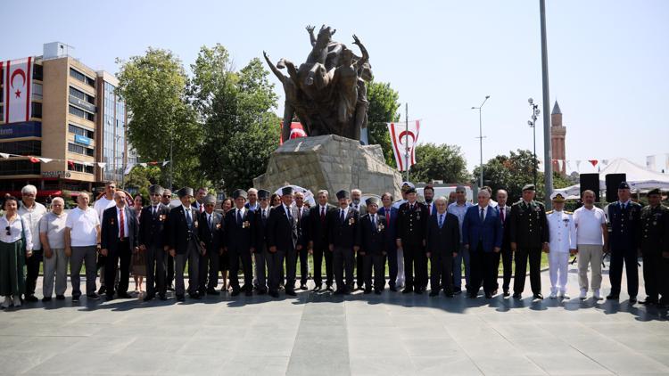 Antalyada Kıbrıs Barış Harekatının 50nci yıl dönümü kutlaması