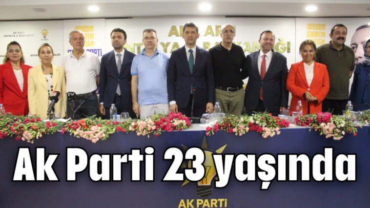 Ak Parti 23 yaşında