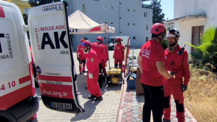 Alanya Belediyesi AFAD tatbikatına gözlemci olarak katıldı