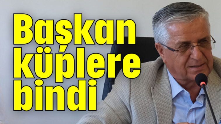 Başkan küplere bindi