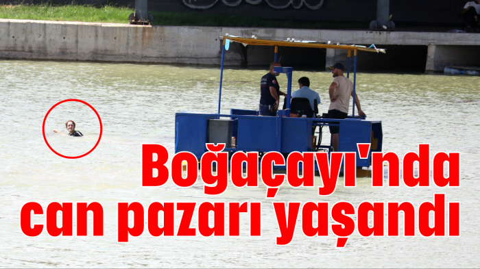 Boğaçayı'nda can pazarı yaşandı