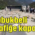 Çubukbeli trafiğe kapandı!