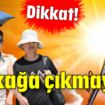 Dikkat! Sokağa çıkmayın!