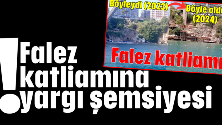 Falez katliamına yargı şemsiyesi!