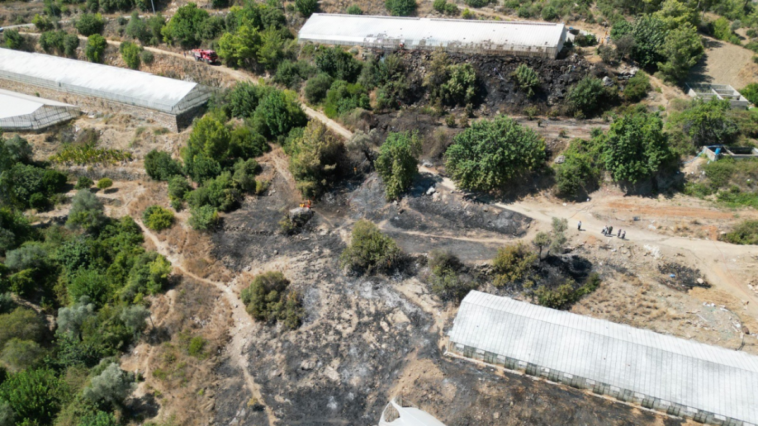 Gazipaşa'daki yangın kontrol altına alındı