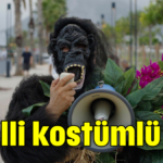 Gorilli kostümlü klip