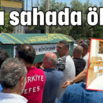 Halı sahada ölüm