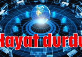 Hayat durdu