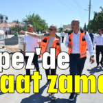 Kepez'de icraat zamanı