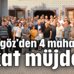 Kocagöz'den 4 mahalleye 7 kat müjdesi