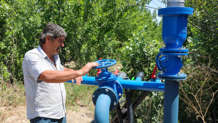 Korkuteli kapalı devre sulama sistemine kavuşuyor