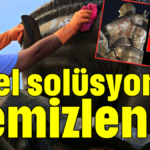 Özel solüsyonla temizlendi