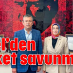 Özel’den ceket savunması