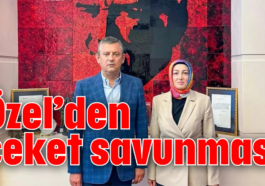 Özel’den ceket savunması