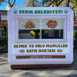 Serik'te belediye fırını ekmek üretimini sürdürüyor