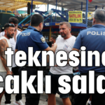 Tur teknesine bıçaklı saldırı