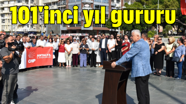 101'inci yıl gururu