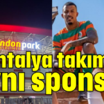 2 Antalya takımına aynı sponsor