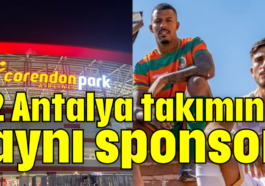 2 Antalya takımına aynı sponsor