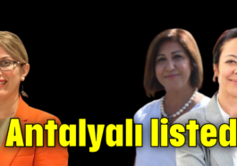 2 Antalyalı listede