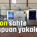 30 ton sahte şampuan yakalandı